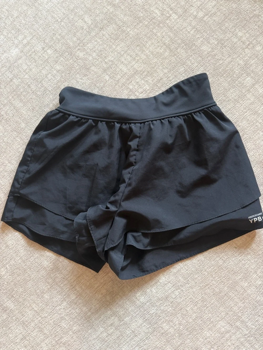 abercrombie kids Black Athletic Shorts